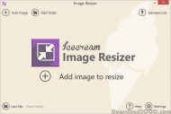 Icecream Image Resizer screenshot